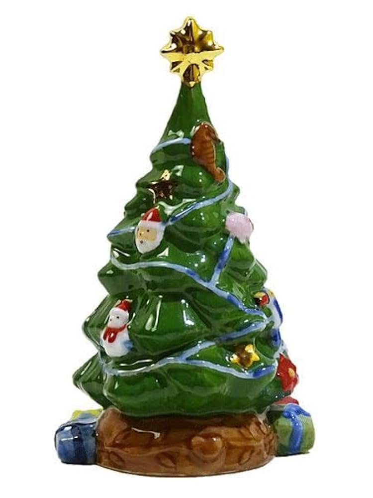 希少 廃盤 ロイヤルコペンハーゲン クリスマスツリー 8cm フィギュリン