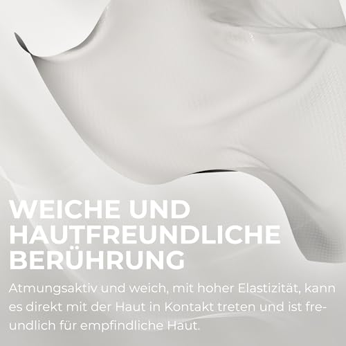 Dowinx Gaming Stuhl Stoff, Massage Gaming Sessel mit Fußstütze, Ergonomischer PC Stuhl Gamer Stuhl Bürostuhl 150 kg belastbarkeit, Beige – Bild 6