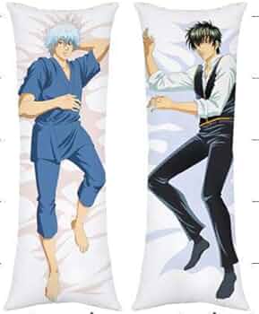 Amazon | 抱き枕カバー 銀魂 黄二 坂田銀時 100*40 土方十四郎 高杉晋