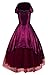 Produktbild Dahee Damen Zirkus-Show-Kleid, Violett, Halloween-Cosplay-Kleid - Violett