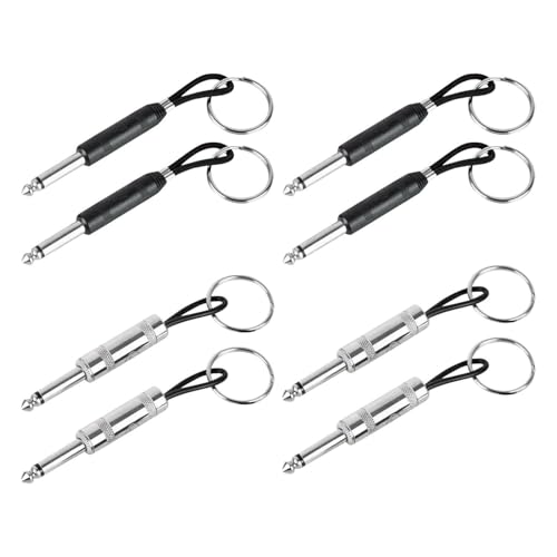 HDGSAFD Confezione da 8 Portachiavi Marshall, Portachiavi in ​​Metallo, Decorazione Portachiavi con Ciondolo, Gadget, Regali per Gli Amanti della Chitarra