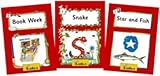  Jolly Phonics Readers, Complete Set Level 1: In Precursive Letters (British English edition) (Jolly Readers)