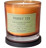100% Soy, Highly Scented, Hand Poured Soy Candle, 8.1 oz (Cherry Pie)
