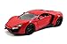 Jada Toys Fast & Furious Lykan Hypersport 253203003 Voiture Jouet de Die-cast, Portes ouvrantes, Coffre et Capot, échelle 1/24, Rouge