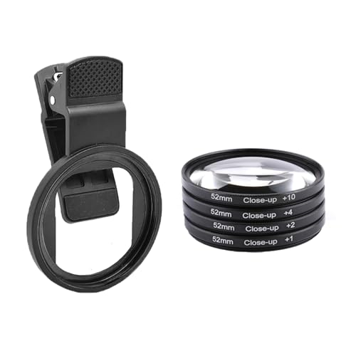 FEICHAO dbJ Y NbvXbh CXg[ 52 mm UV CPL ND X^[ tB^[ Nbv (with Macro Close Up Set, Square Hole)