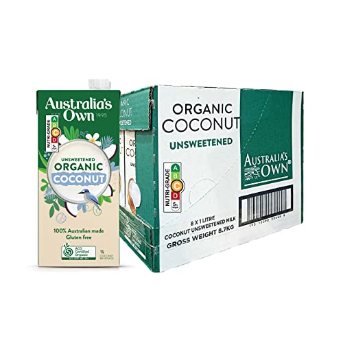 Australias Own Unsweetened Coconut Milk 8 x 1l