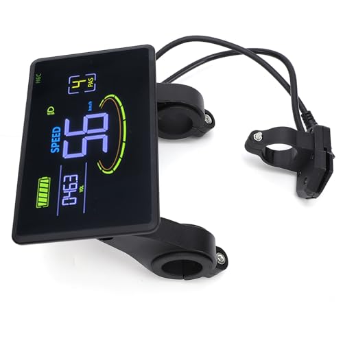 Panneau de commande étanche pour vélo électrique et scooter avec écran LCD HD en ABS