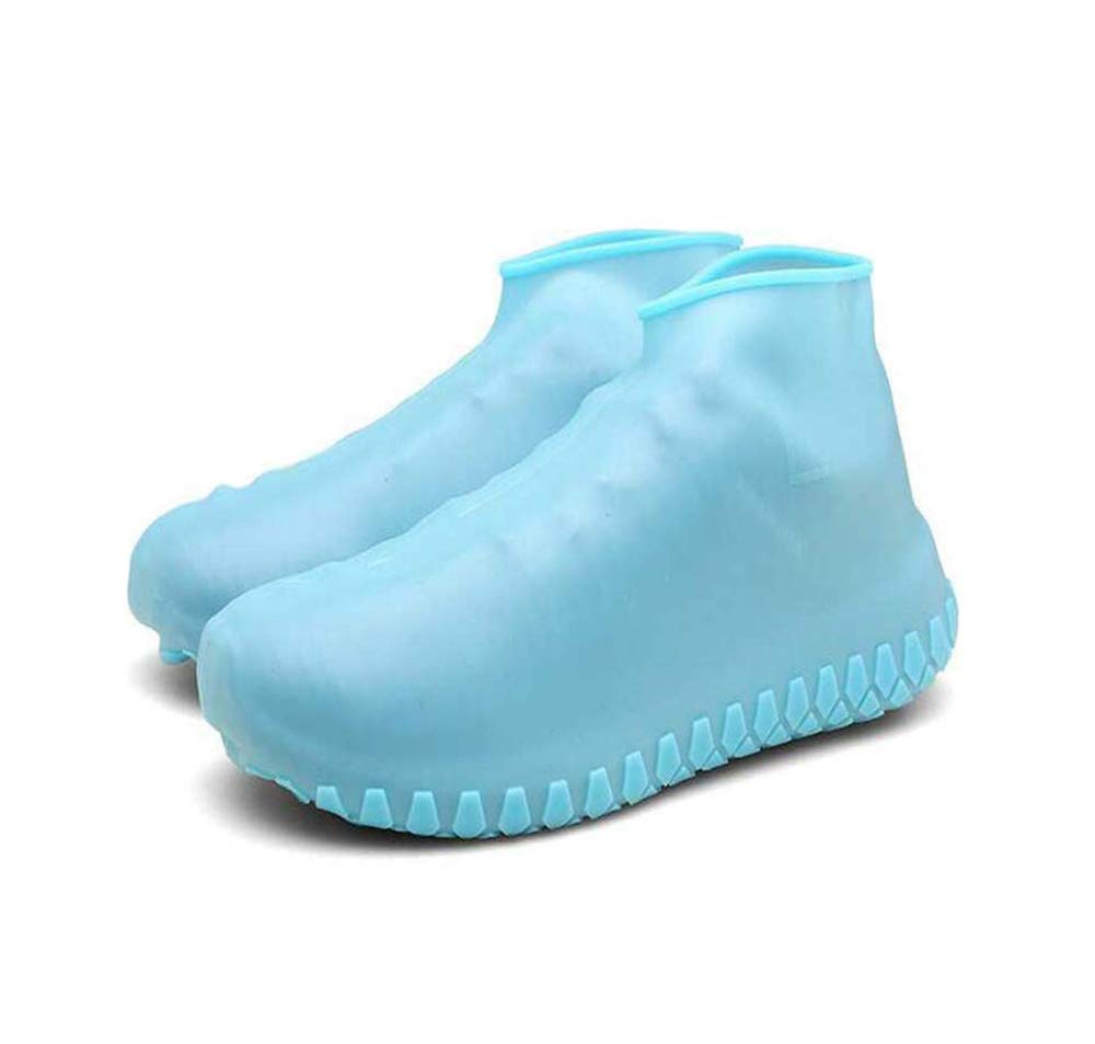 JORSION Rain Boots Shoe Covers, Reusable Waterproof Silicone Shoes Covers,Reusable Easy to Carry for Women, Men, Kids. (M,Blue) (B081Y36Q7J) Amazon Price History, Amazon Price Tracker