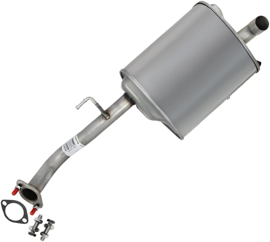 Exhaust Rear Muffler Compatible for 2014-2017 Hyundai Elantra GT 2.0L | Stainless Steel | Northeastern Exhaust | Free Gasket and Bolt kit Included | Automotive Replacement Part | Direct-Fit