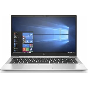 HP EliteBook 840 G7 14″ FHD IPS Ordenador Portátil – i5-10310U (4 núcleos, 4,9 GHz), 16 GB DDR4, 512 GB SSD, Teclado Estadounidense, Windows 10 Pro (reacondicionado)