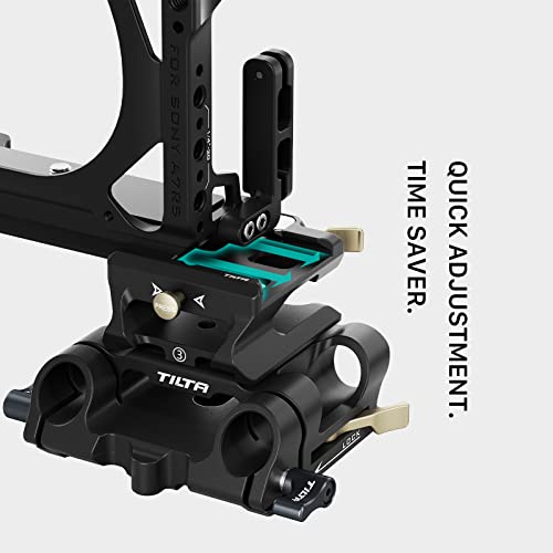Tilta Modular 15mm LWS Baseplate Type III for a7R V, with ARCA Receiver, 1/4″-20, 3/8″-16 Threads TA-MBP3-B - Image 4