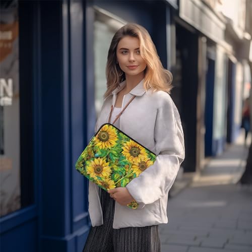 Funda para portátil 13-14 pulgadas con patrón girasol miniatura 7