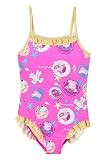 Peppa Pig Bañador para Niña, Bañador Una Pieza Verano Infantil, Talla 4 Años | Rosa