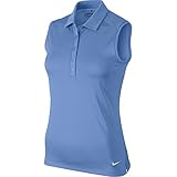 Nike Victory Solid Sleeveless Golf Polo 2016 Ladies Chalk Blue Medium