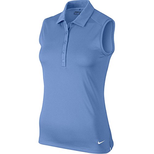 Nike Victory Solid Sleeveless Golf Polo 2016 Ladies Chalk Blue Medium