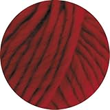 Modische Farbe Lana Grossa Lei 59 - Dunkelrot