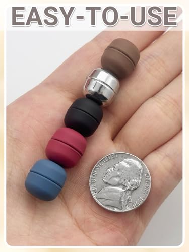 MKCYD 12 Pairs Pinless Magnetic Hijab Pins - No Snag Strong Hold Accessories for Women’s Scarves and Clothing - Image 5