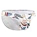 Generic Mens Sexy Low Rise Briefs Print Hawaiian Bikini Underwear for Men with Ball Pouch Stretchy Fashion Brief Thongs, Medium, White #01