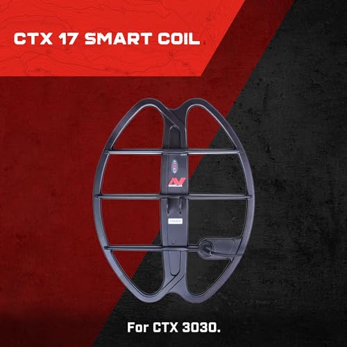 Image of Minelab CTX 17 Double-D Waterproof Smart Coil for CTX 3030 Metal Detector (Skidplate Included)