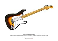 Ideal for all fans of Eric Clapton and Cream Produced on 250 gsm silk art paper and suitable for framing with or without a mount Unique hand-drawn illustration Part of the Guitar Collection from George Morgan Size 420mm x 297mm (16.54" x 11.69")