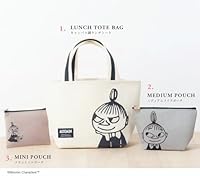 MOOMIN リトルミィバッグ、ポーチセット MOOMIN 整理上手な12ポケット マルチに使えるポーチ BOOK リトルミイ