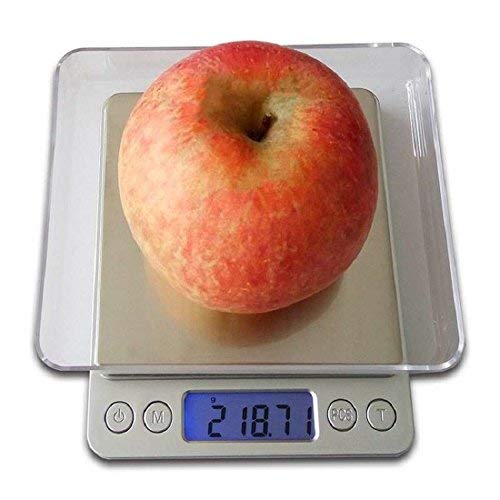 Báscula electrónica portátil de bolsillo LCD miniatura 6