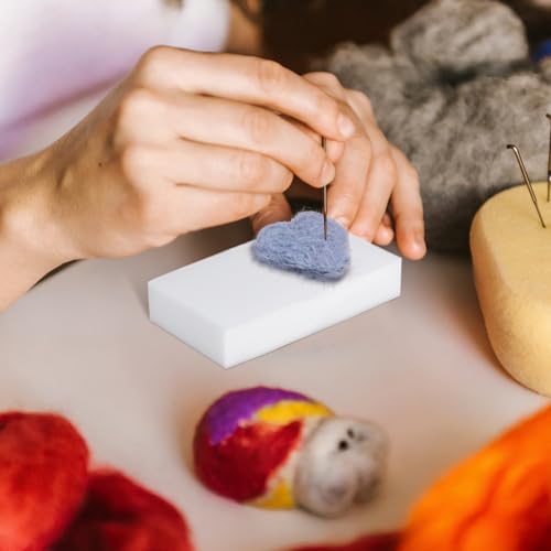 Bloc d'éponge haute densité blanc et léger pour accessoires DIY