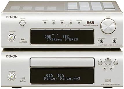 Denon D-F 102 (DRA-F102/DCD-F102/SC-F102) Silver Home Audio System