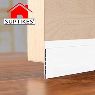 Upgraded Door Draft Stopper for Large Gap,Widened Door Sweep Seal Gap Up to