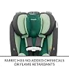 Evenflo Revolve360 Slim 2-in-1 Rotating Car Seat with Green & Gentle Fabric (Peridot)
