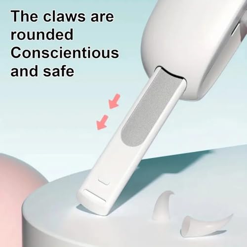 Image of Adjustable Cat Nail Clipper to Avoid Excessive Cutting, Cat Nail Trimmer with Nail File, Pet Nail Clippers for Kitten Bunny Guinea Pig Rabbit Ferret (Blue)