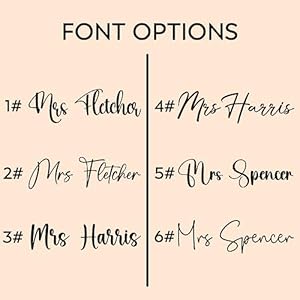 VANESSA ROSELLA Mrs Last Name Est Year Tote Bag Personalized Date Wedding Tote Bridal Shower Gift Honeymoon Gift Customized Wedding Gift Bridesmaid Gift Black Name and Year