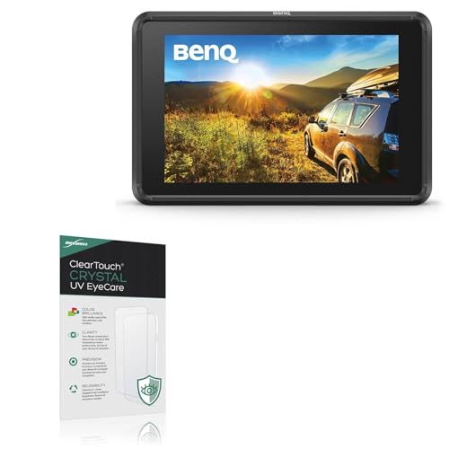 BoxWave Screen Protector Compatible With BenQ PVS7 - ClearTouch Crystal Anti-UV EyeCare (2-Pack), Filters out Harmful Blue Light Reduce Fatigue