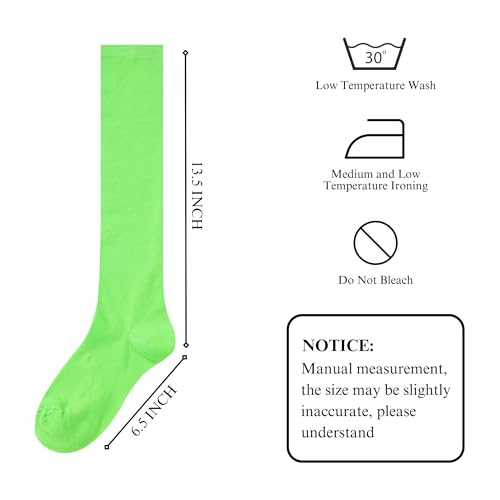 Image of Knee High Socks for Women, Long Tall Knee Tube Socks