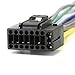 16 Pin Wire Harness Compatible for Kenwood Select Stereo Head Unit Ref Part no E30-6881-25 KDC-MP345U DDX-318 DDX-319 DDX-418 DDX-419 DDX-719