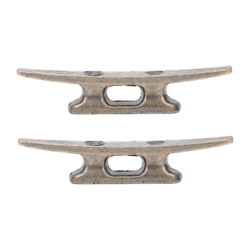 Alipis 2Pcs Open Base Boat Cleats for Docking Mooring Accessories for Fishing Pier Edge Home Weather Resistant Cleats