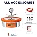BACOENG 1 Gallon Flat Vacuum Chamber Silicone Kit