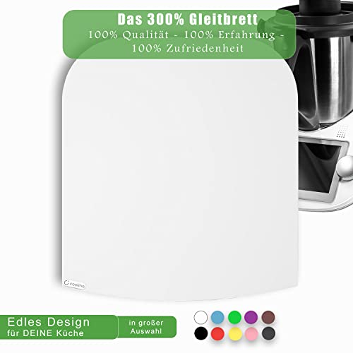 Stone4Slide Bimby-Tavola Scorrevole, Bianco, 34x30...