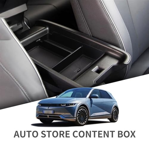 Organizador de consola central para Hyundai Ioniq 5 2022 reposabrazos 2