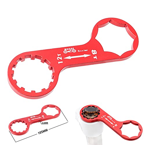 PEWETE マウンテンバイクフロントフォークキャップレンチ自