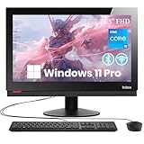 Lenovo ThinkCentre M810z PC de computadora Todo en uno con Monitor FHD de 21.5 Pulgadas, Core i5-6500, 16 GB de RAM, 256 GB...