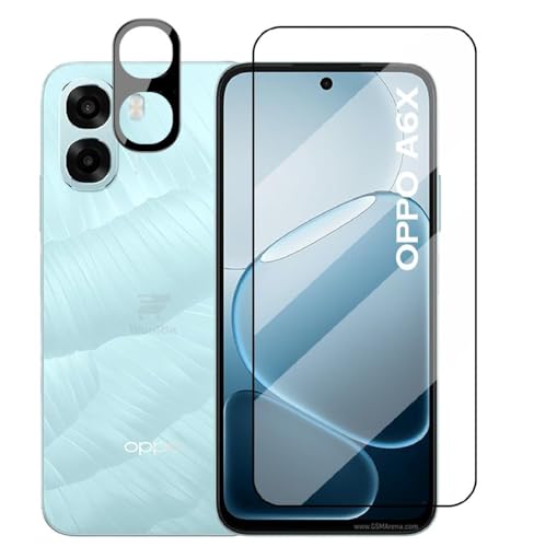 Image of ZARALA Tempered Glass Screen Protector Compatible for Oppo A6x 5G | Front And Back Screen Guard With camera lens protector