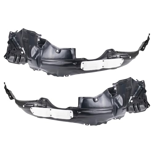 Image of TRQ Inner Fender Liner Set Compatible with 2015-2017 Toyota Prius V TO1248208 TO1249208