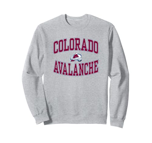 Colorado Avalanche Arch Over Gray Officially Licensed Sweatshirt