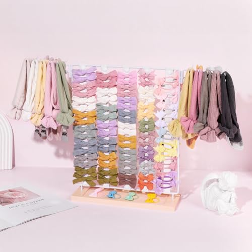 POVETIRE Headband Organizer Baby Bow Holder for Girls Metal Hair Bows Stand by POVETIRE - Image 2