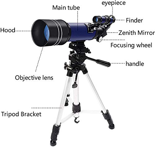 Telescopio Astronómico Refractor 70mm para Principiantes miniatura 2