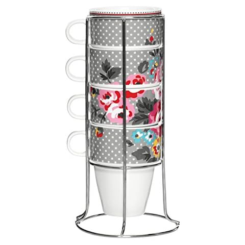 Premier Housewares Floral Espresso Cups Set Cover