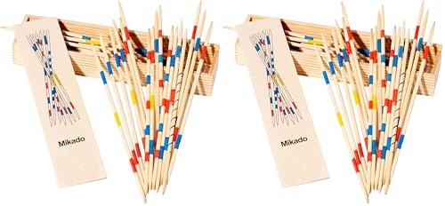 Aquamarine Games Mikado Pro, conjunto de pauzinhos chineses, pacote de 2