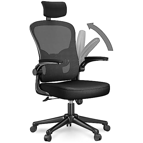 Rattantree Ergonomic Office Chair with Headrest Cover