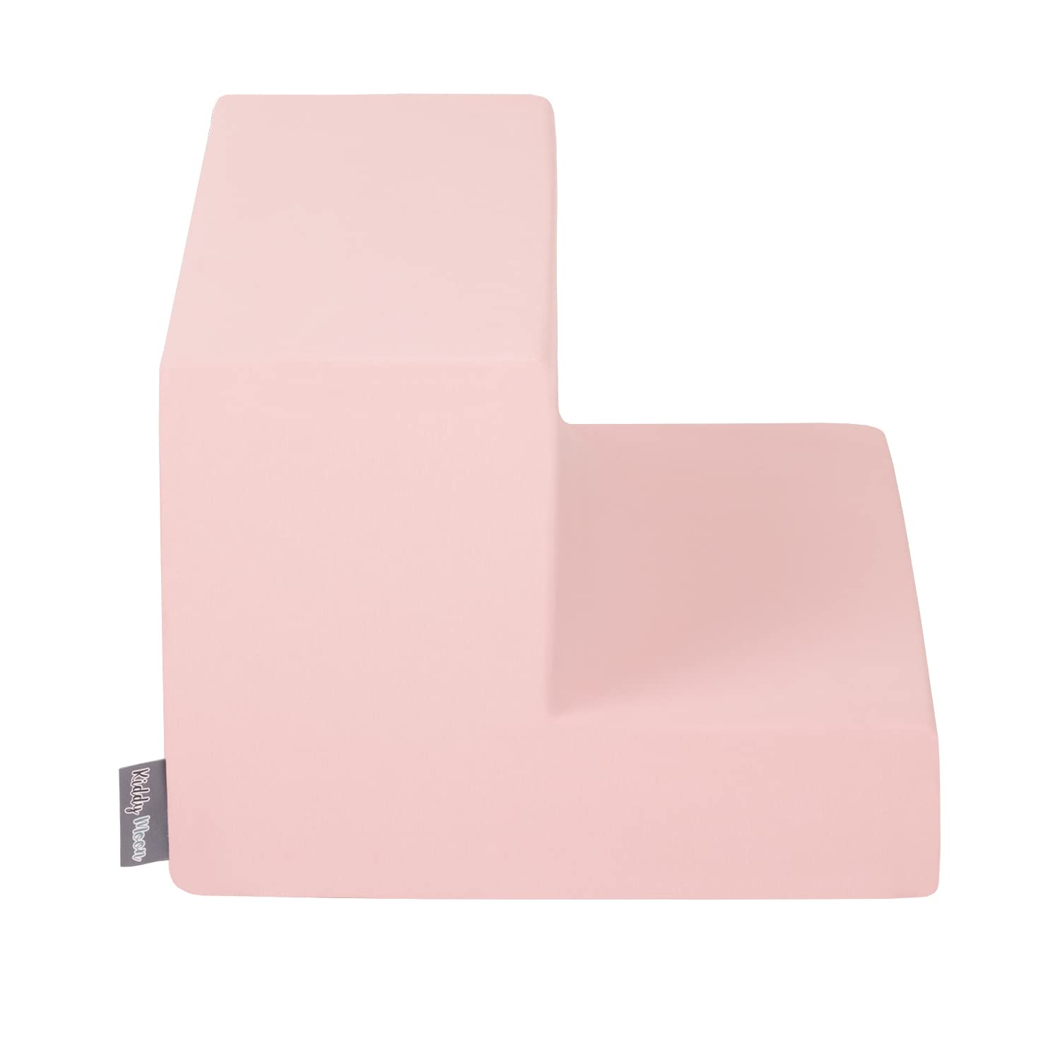 KiddyMoon Area di Gioco in Schiuma Percorso A Ostacoli per Bambini, Elemento Gradini, Rosa